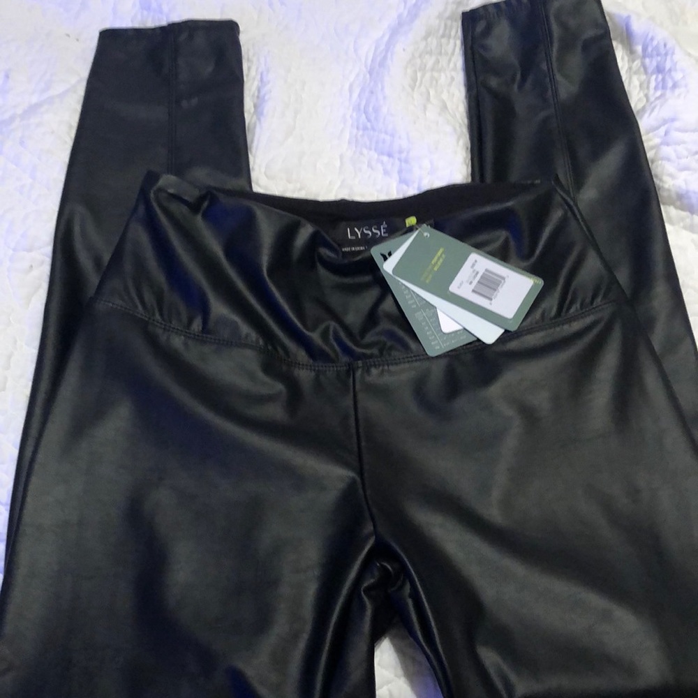 LYSSE FAUX LEGGINGS